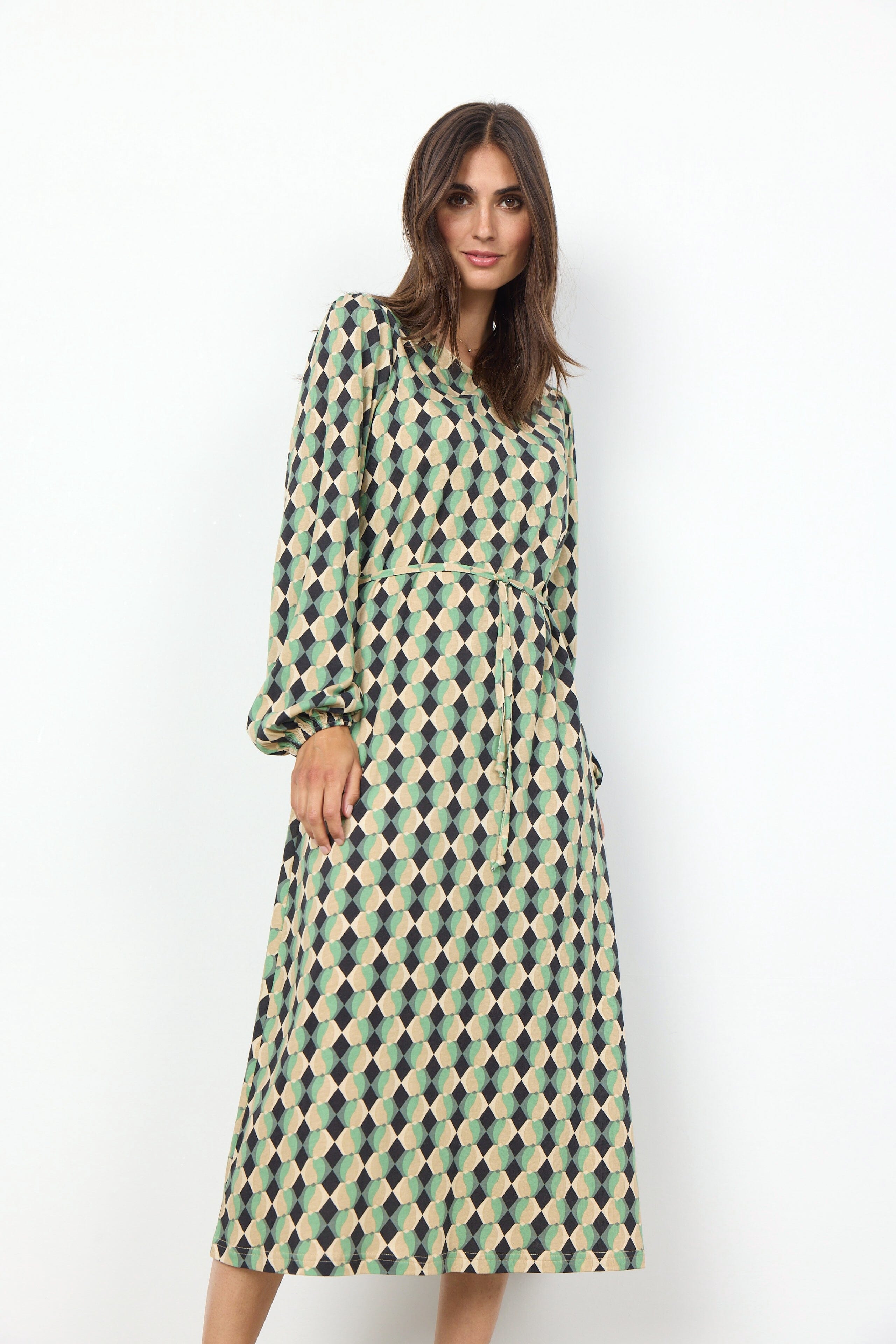 Coast felicity printed pleat dress online