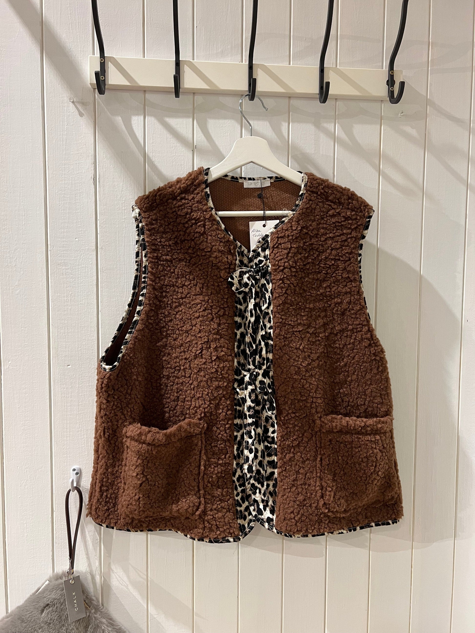 Alba Teddy Fleece | 6 Colours Jacket Parisienne Collection Brown 