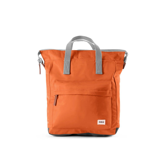 Bantry B Recycled Nylon | Medium | Burnt Orange Backpacks Roka 