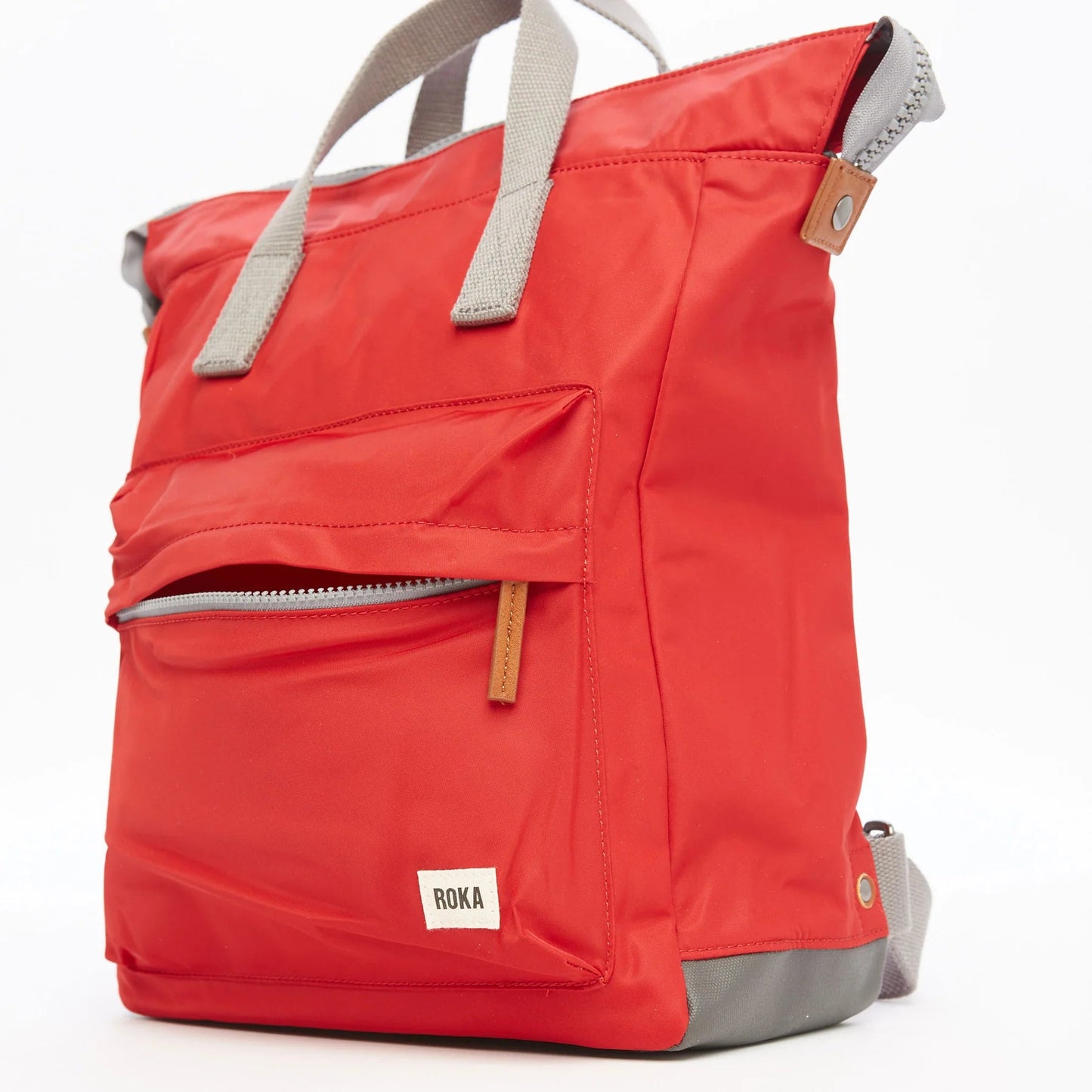 Bantry B Recycled Nylon | Medium | Cranberry Backpack Roka 