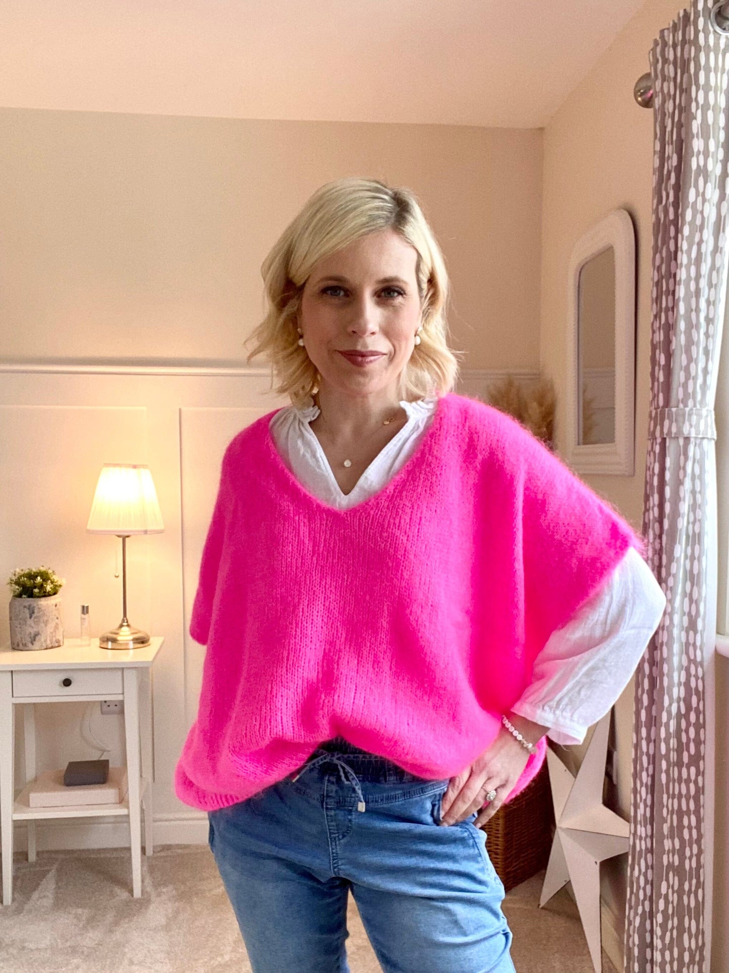 Beau Mohair Jumper | 18 Colours Knitwear Parisienne Collection Pink Flash 