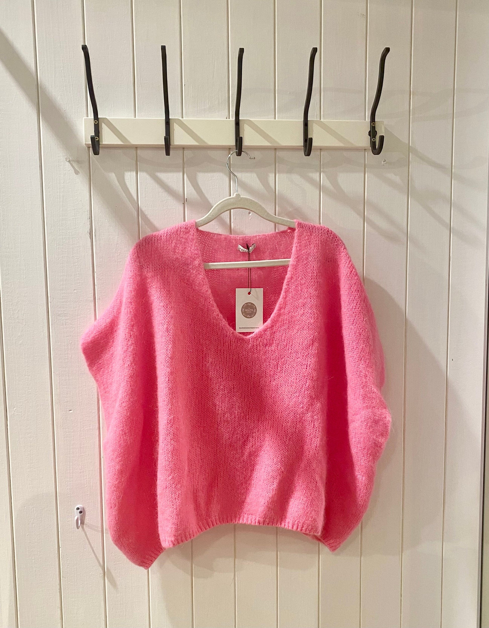 Beau Mohair Jumper | 18 Colours Knitwear Parisienne Collection Rose Shadow 