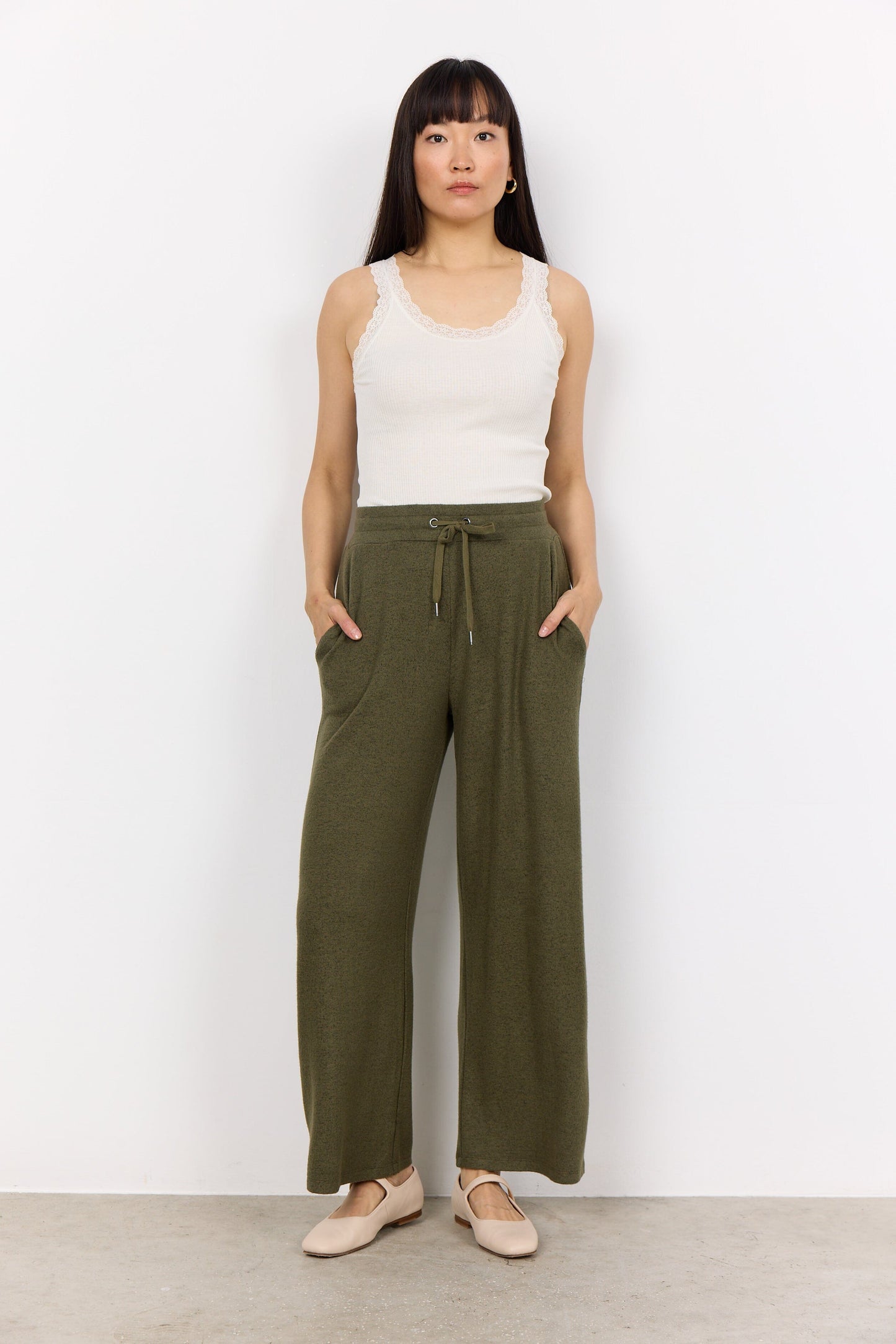 Biara Pants | Olive Trousers Soya Concept 