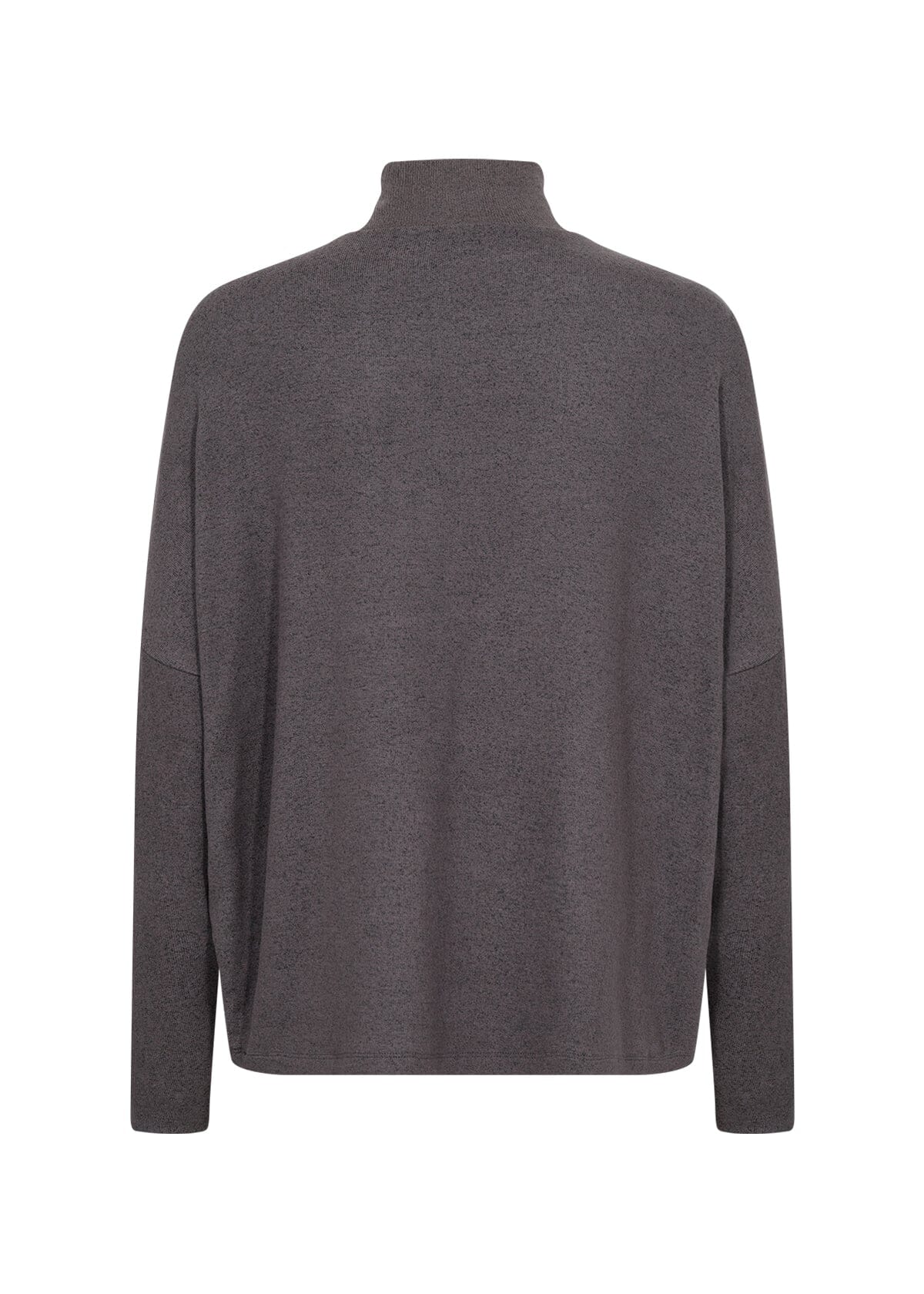 Biara Rollneck Knit | Dark Grey Blouse Soya Concept 