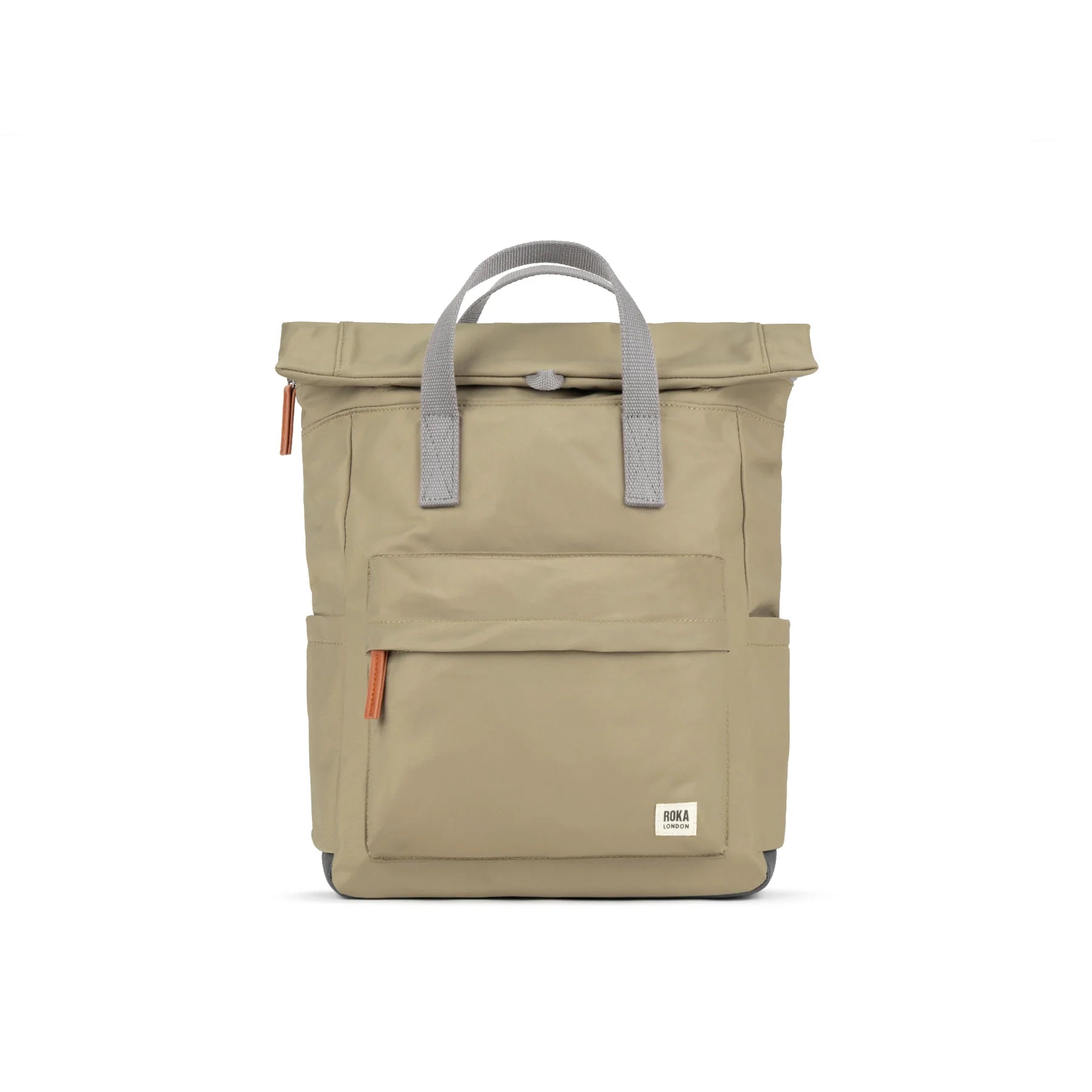 Canfield B Recycled Nylon | Medium | Taupe Backpacks Roka 