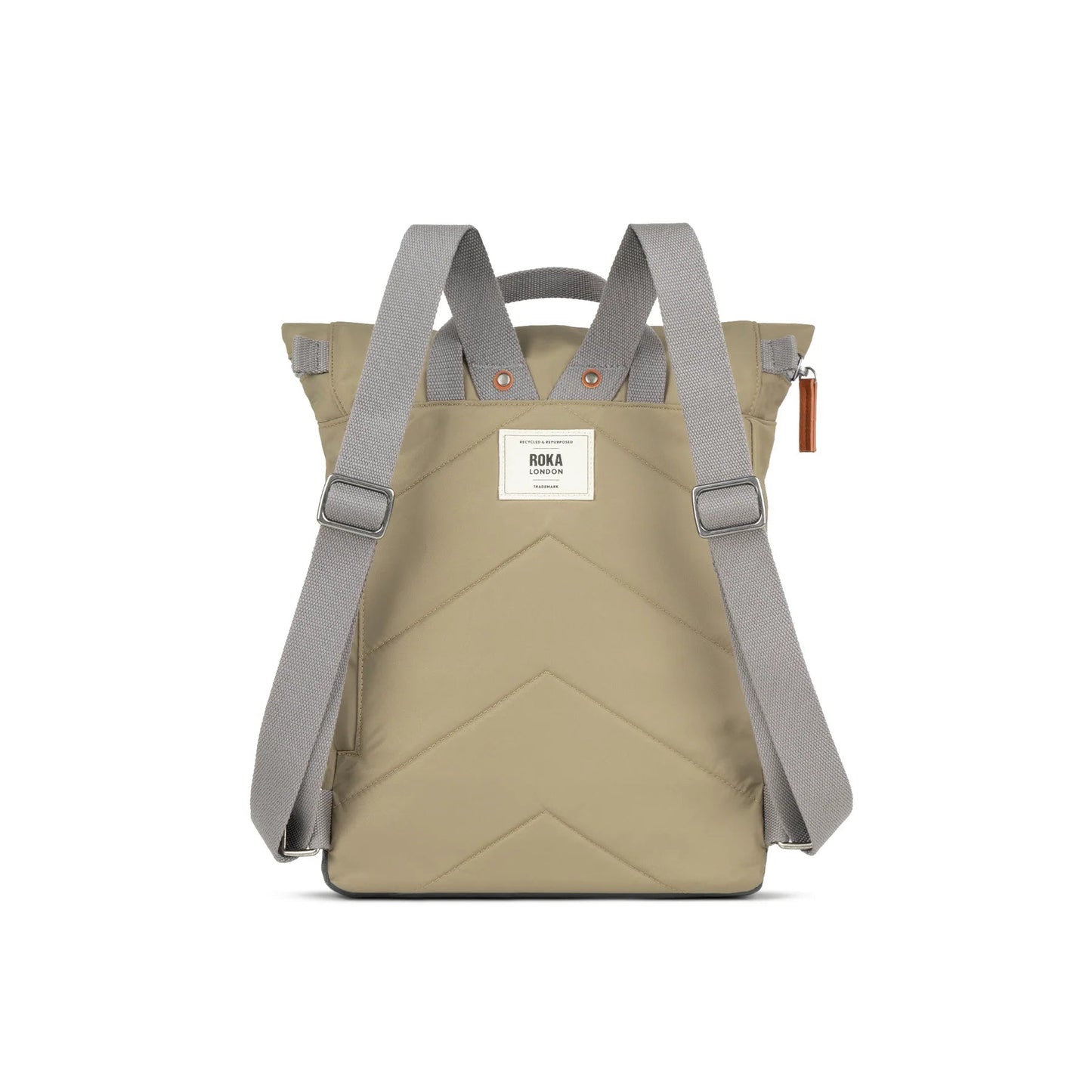 Canfield B Recycled Nylon | Medium | Taupe Backpacks Roka 