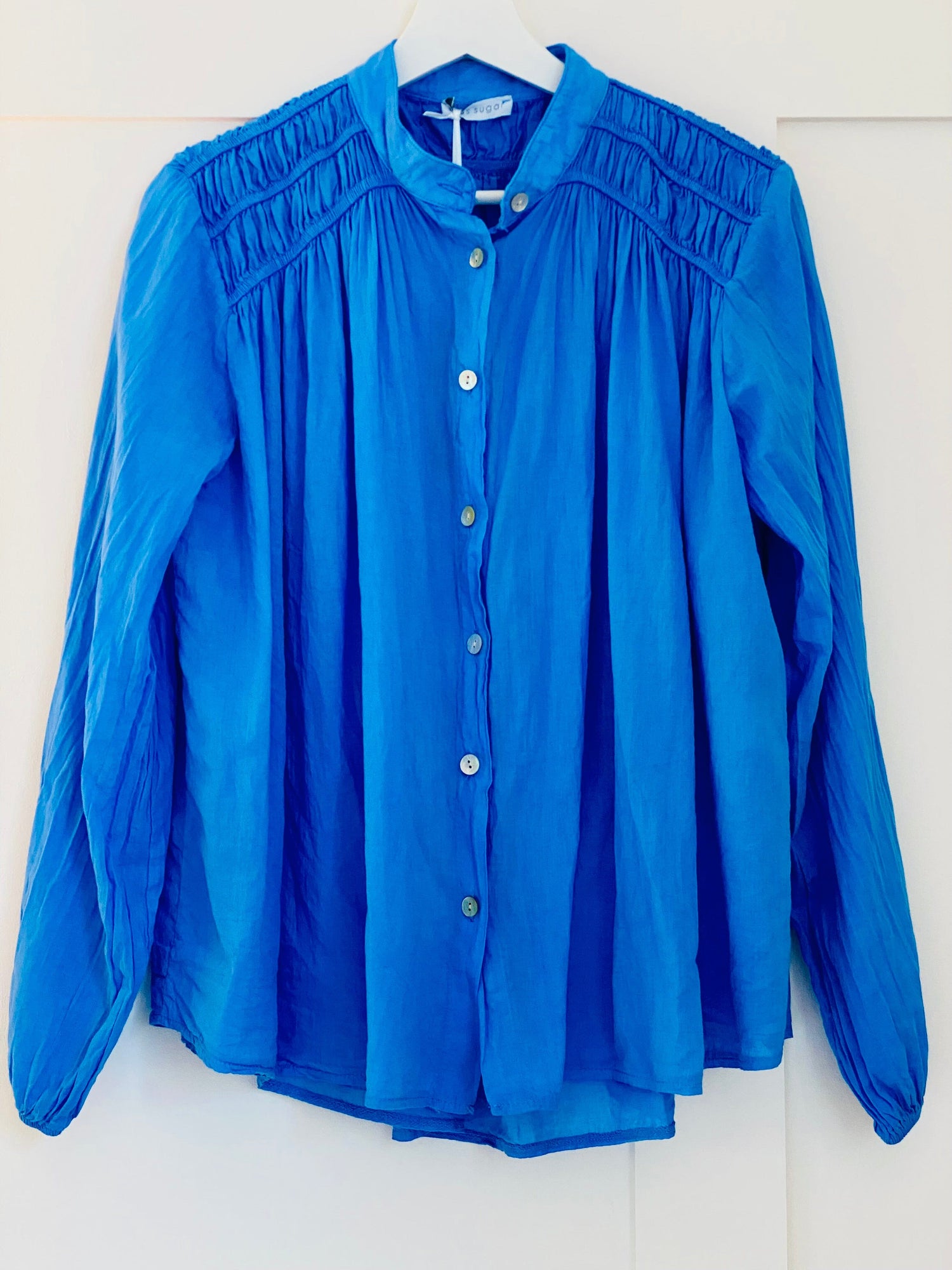 Capri Shirt | 3 Colours Shirts & Tops Miss Sugar Blue 