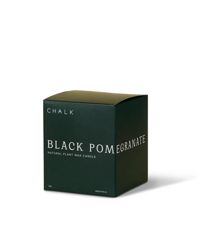 Christmas Candle | Black Pomegranate Candle Chalk 