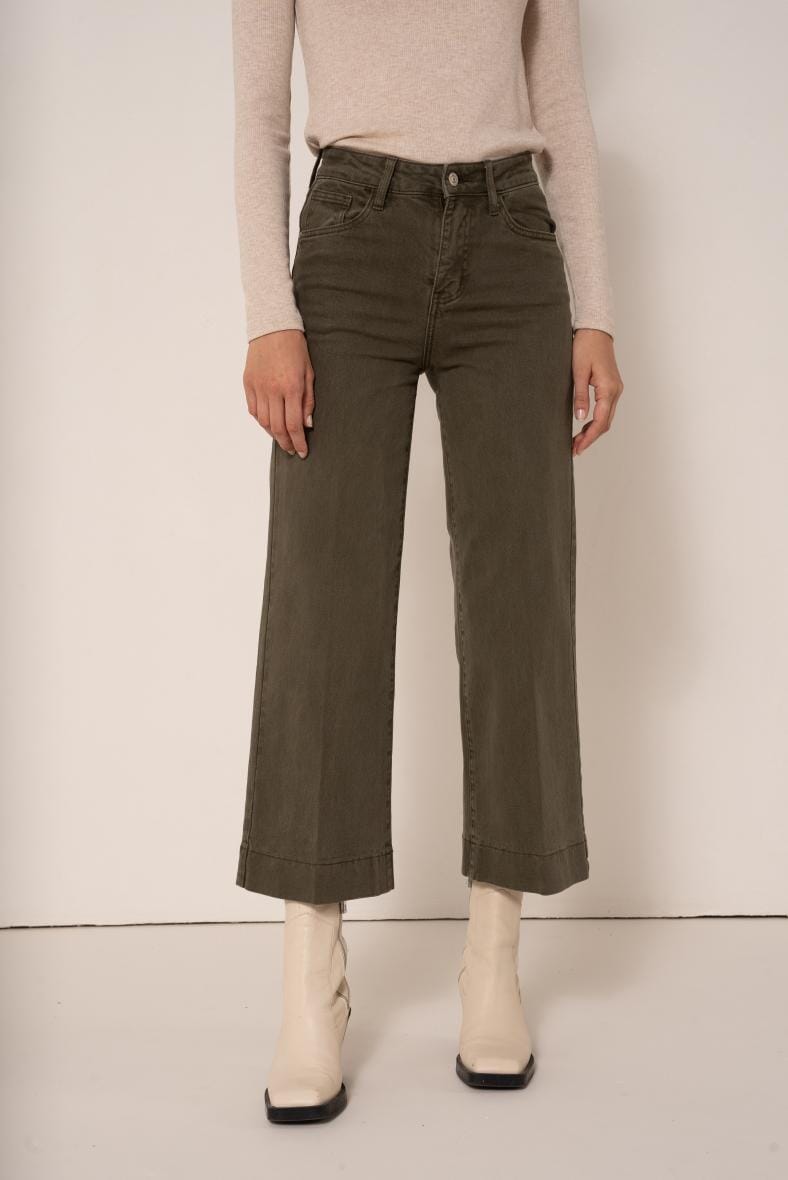 Cleo Wide Leg Jeans | 4 Colours Jeans Parisienne Collection 