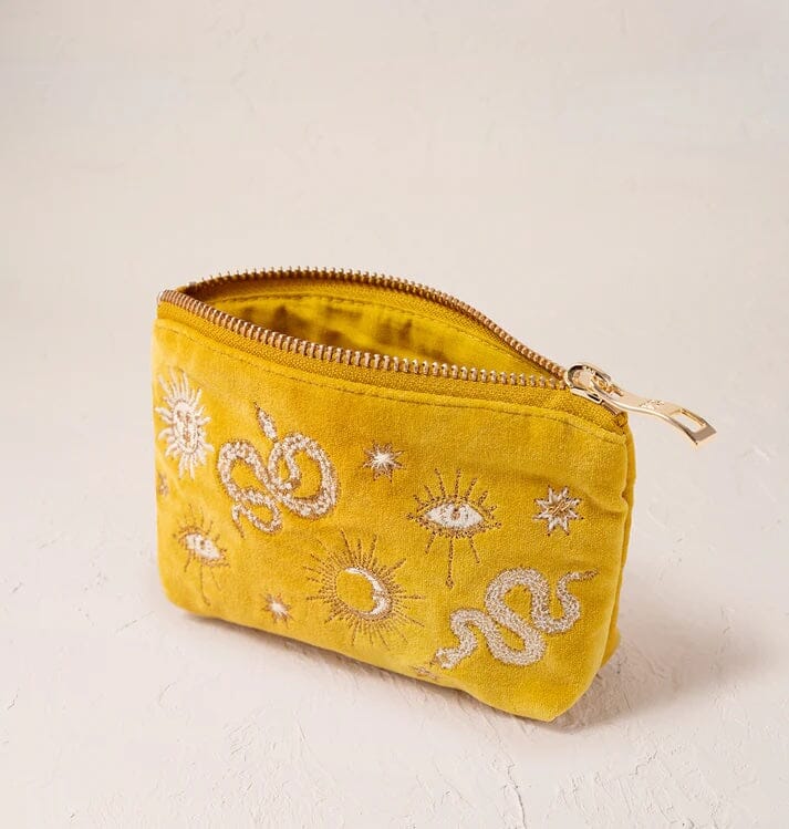 Coin Purse | Alchemy | Mustard Yellow Purse Elizabeth Scarlett 