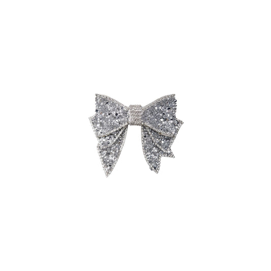 Elvira Brooch | Silver Brooch Black Colour 