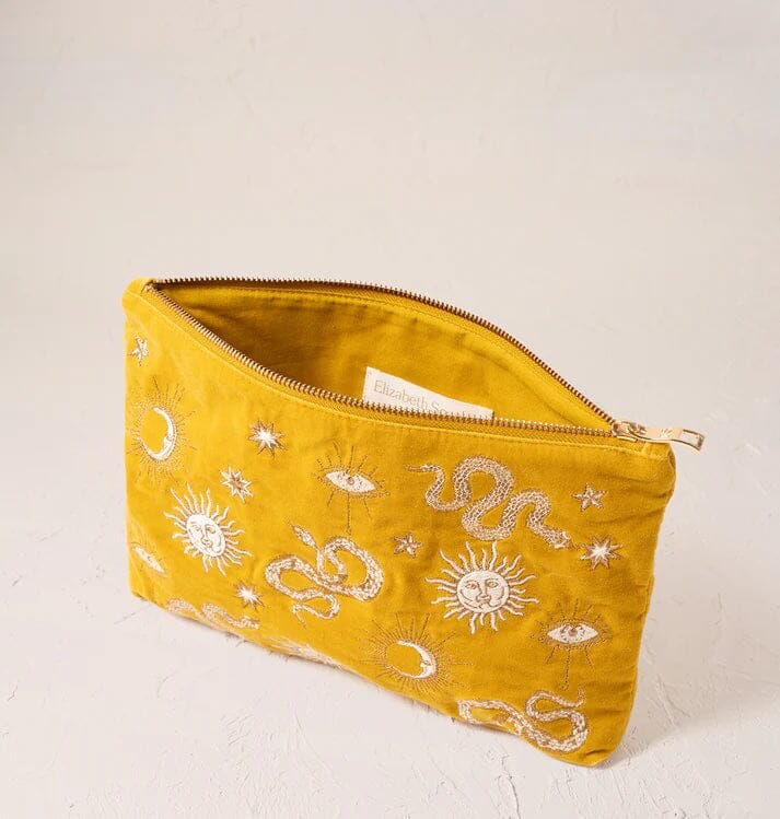 Everyday Pouch | Alchemy | Mustard Yellow Purse Elizabeth Scarlett 