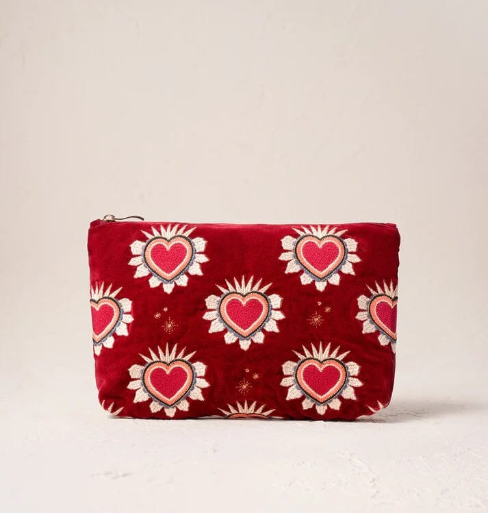 Everyday Pouch | Enchanted Heart Scatter | Rouge Purse Elizabeth Scarlett 