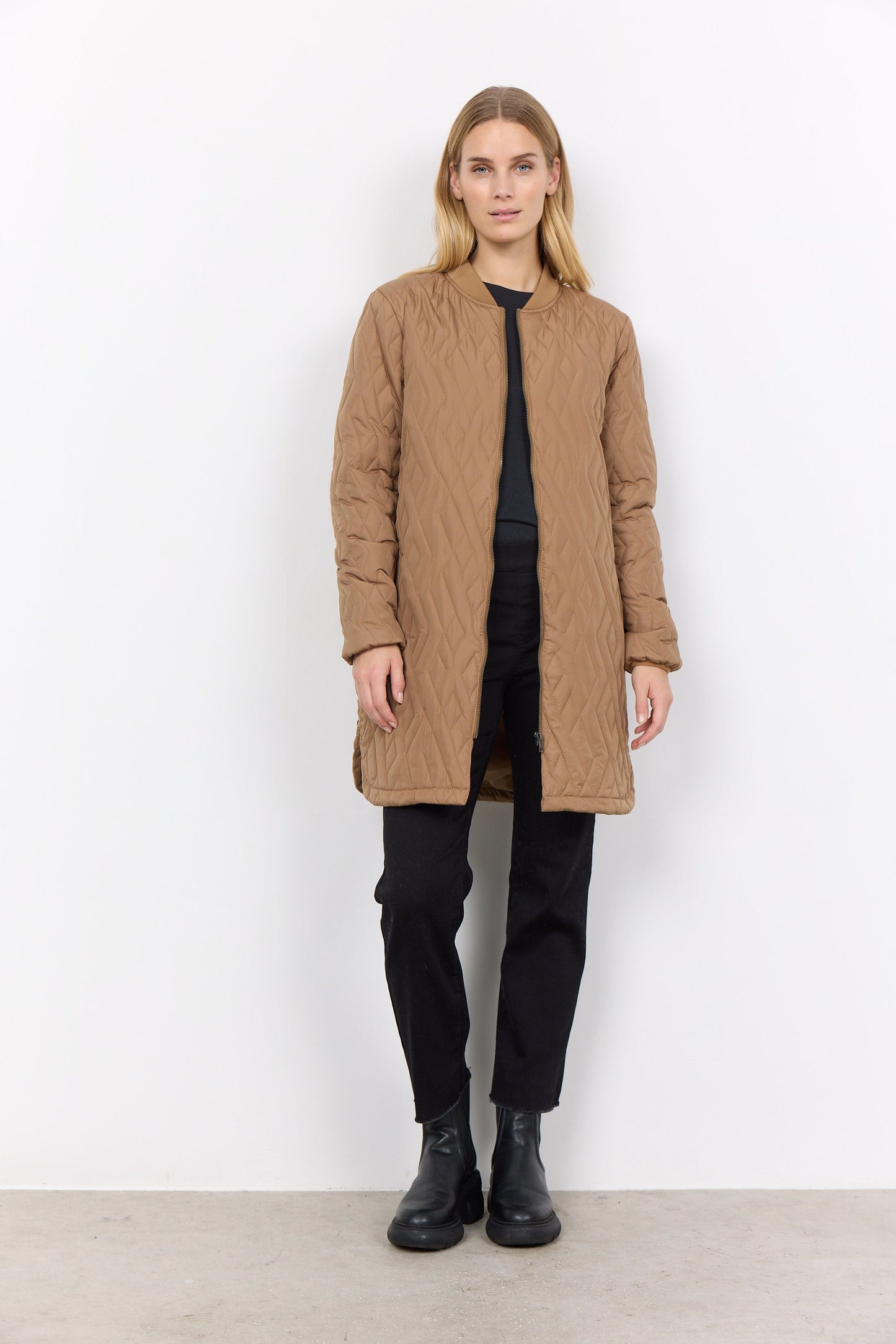 Fenya Coat | Desert Brown Coat Soya Concept 