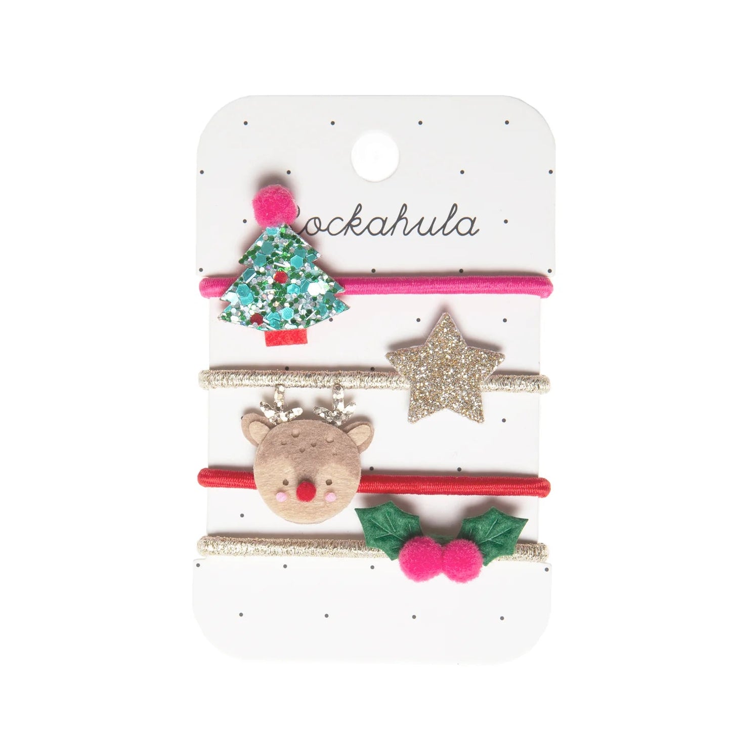 Festive Christmas Ponies Hair Accessories Rockahula 