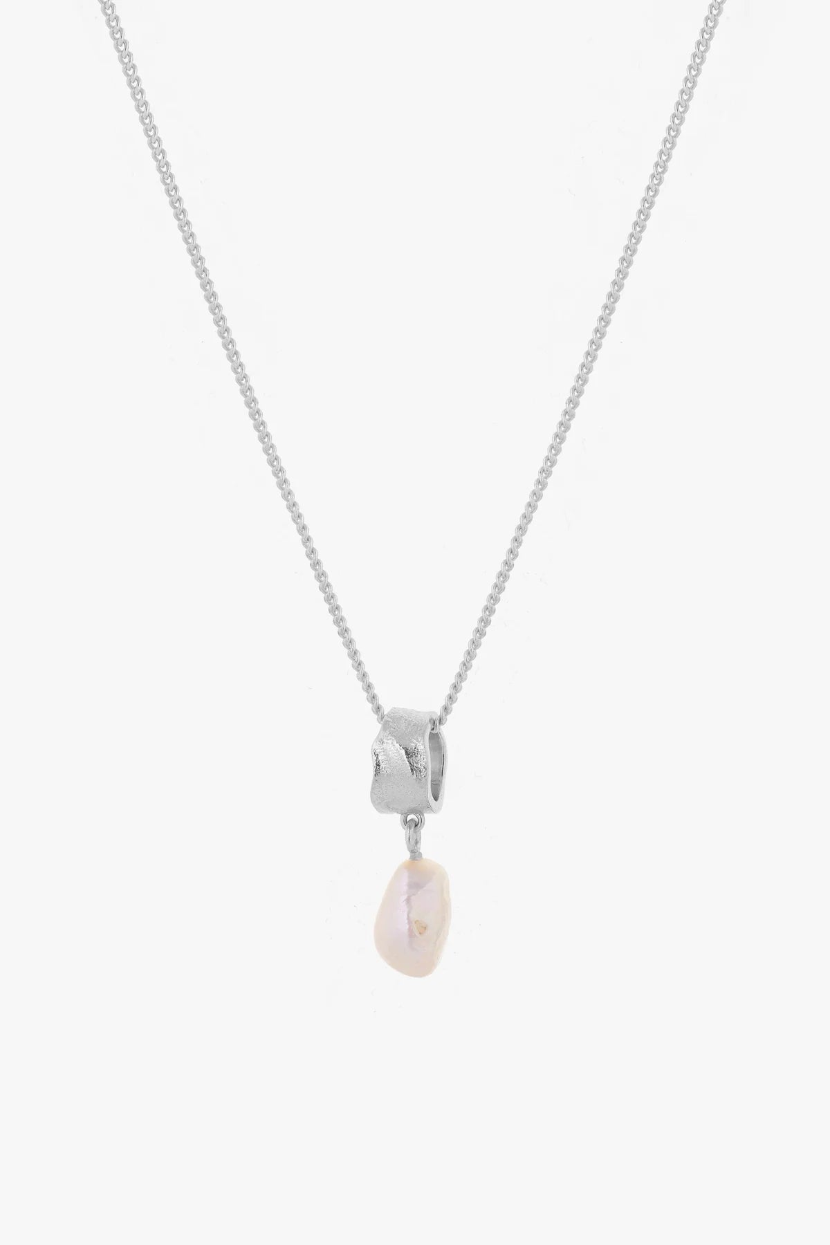 Freshwater Pearl Necklace | Silver Necklaces Tutti & Co 