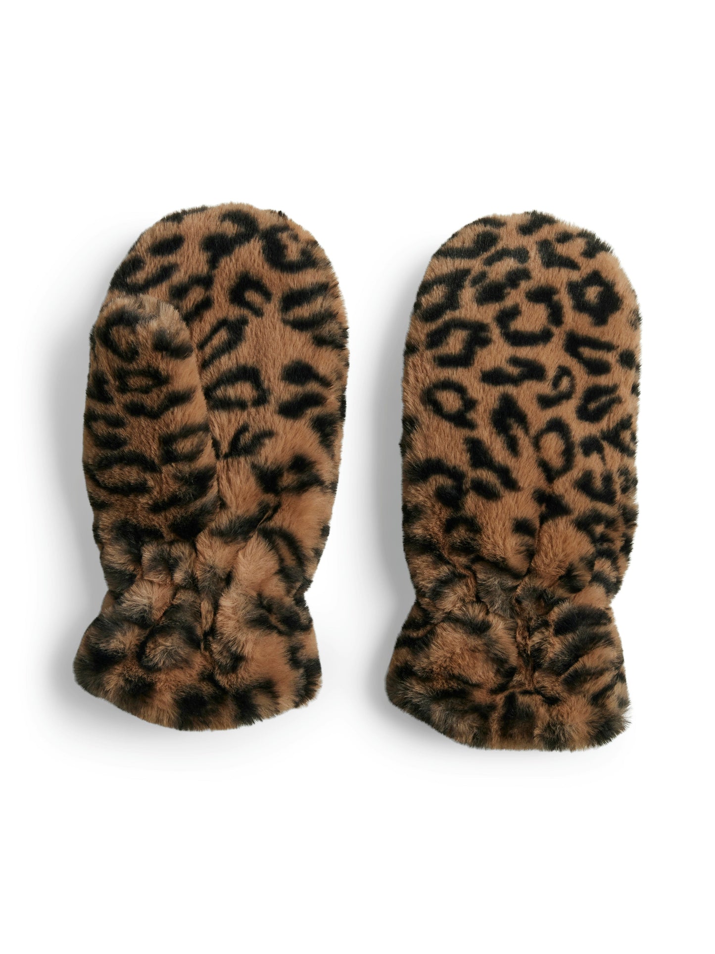 Jeanel Mittens | Fossil Leopard Gloves & Mittens Pieces 