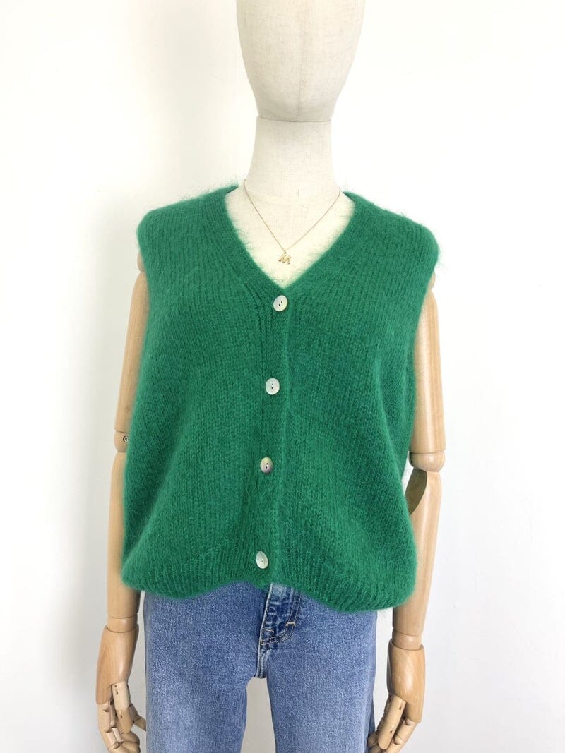 Joy Mohair Vest | Multiple Colours Vest Parisienne Collection Green 