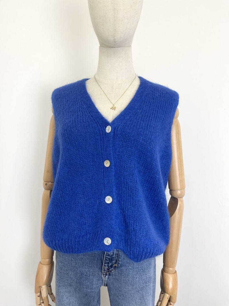 Joy Mohair Vest | Multiple Colours Vest Parisienne Collection Royal Blue 