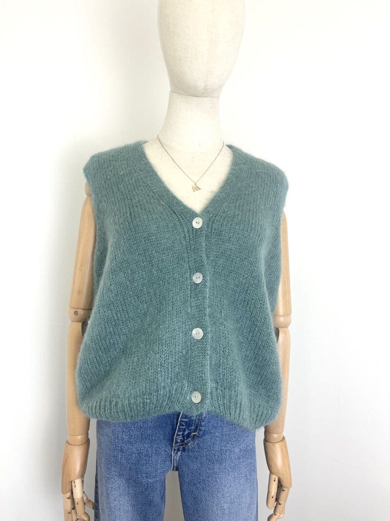 Joy Mohair Vest | Multiple Colours Vest Parisienne Collection Wasabi 