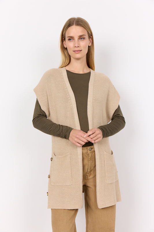 Julia Waistcoat | Sand Waistcoat Soya Concept 