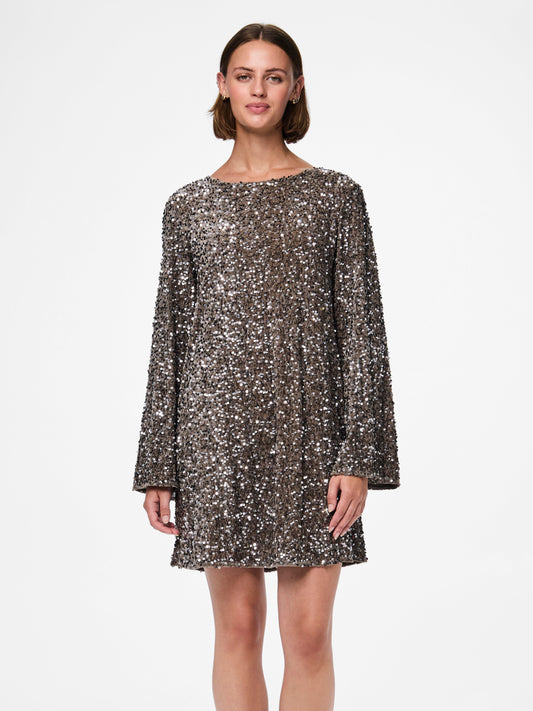 Kam Bow Dress | Morel Silver Dresses Pieces 