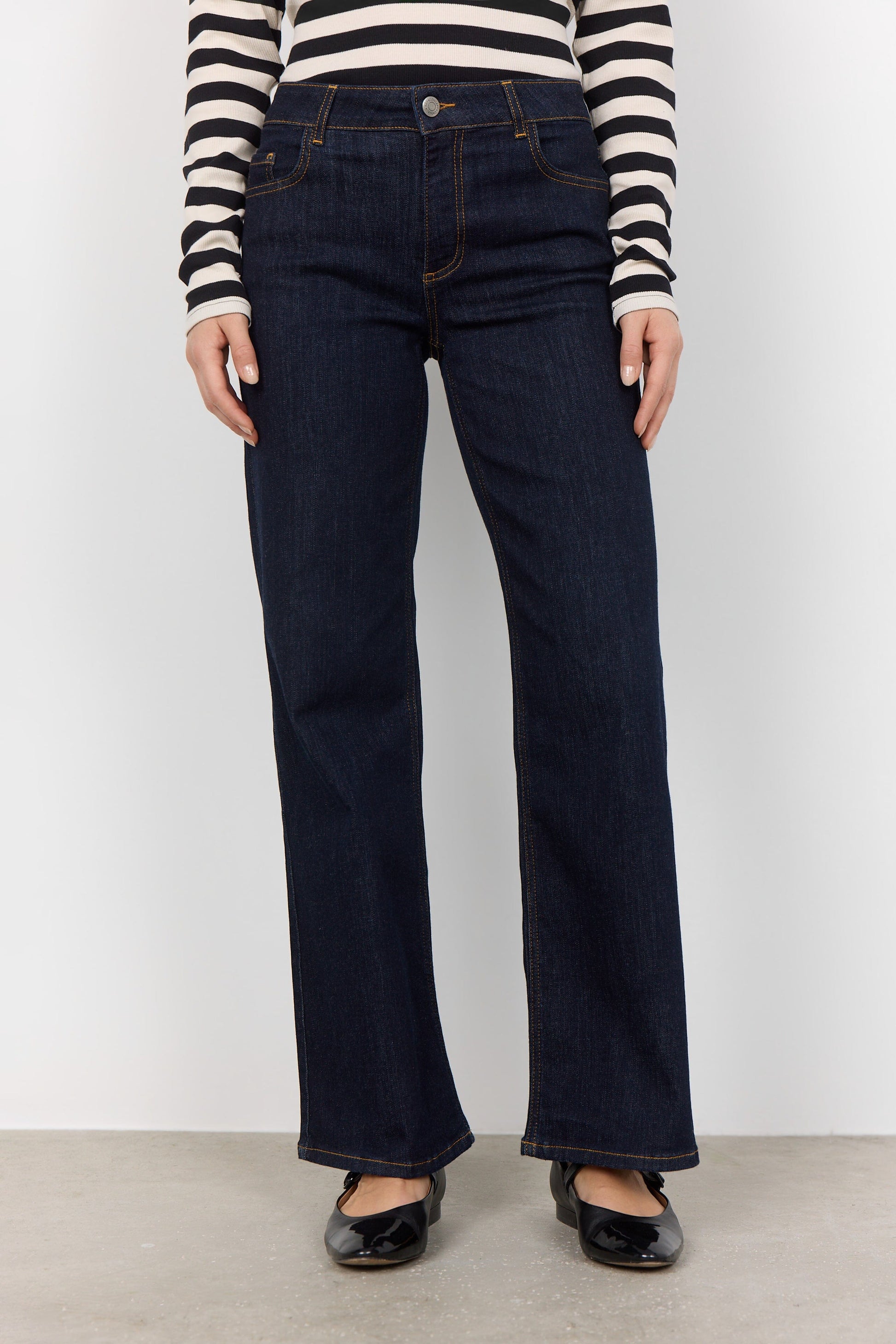 Kimberley Jeans | Dark Blue Denim Jeans Soya Concept 