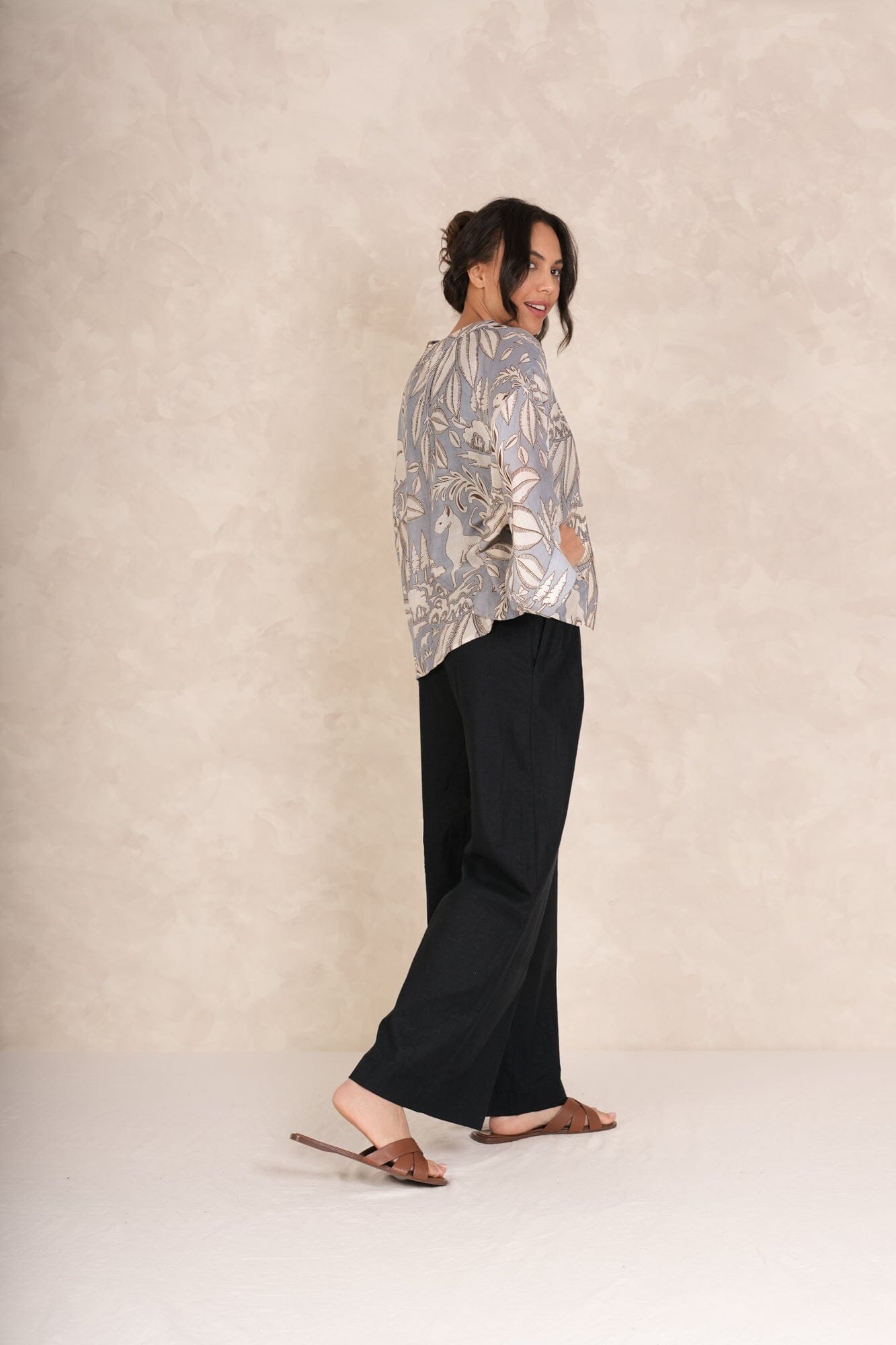 Kimono | Sphinx | Grey Casual Kimonos One Hundred Stars 