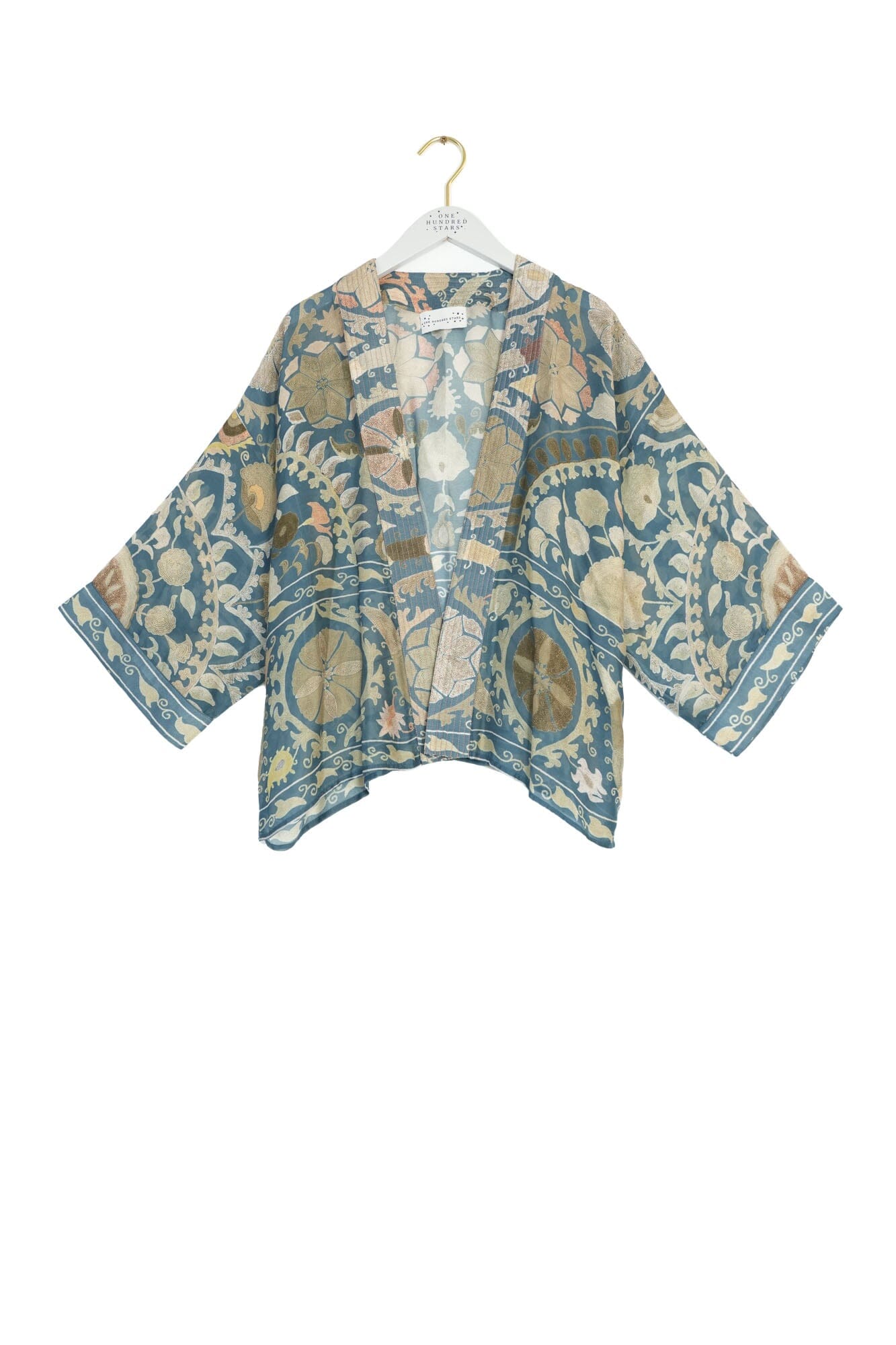 Kimono | Susani | Blue Casual Kimonos One Hundred Stars 