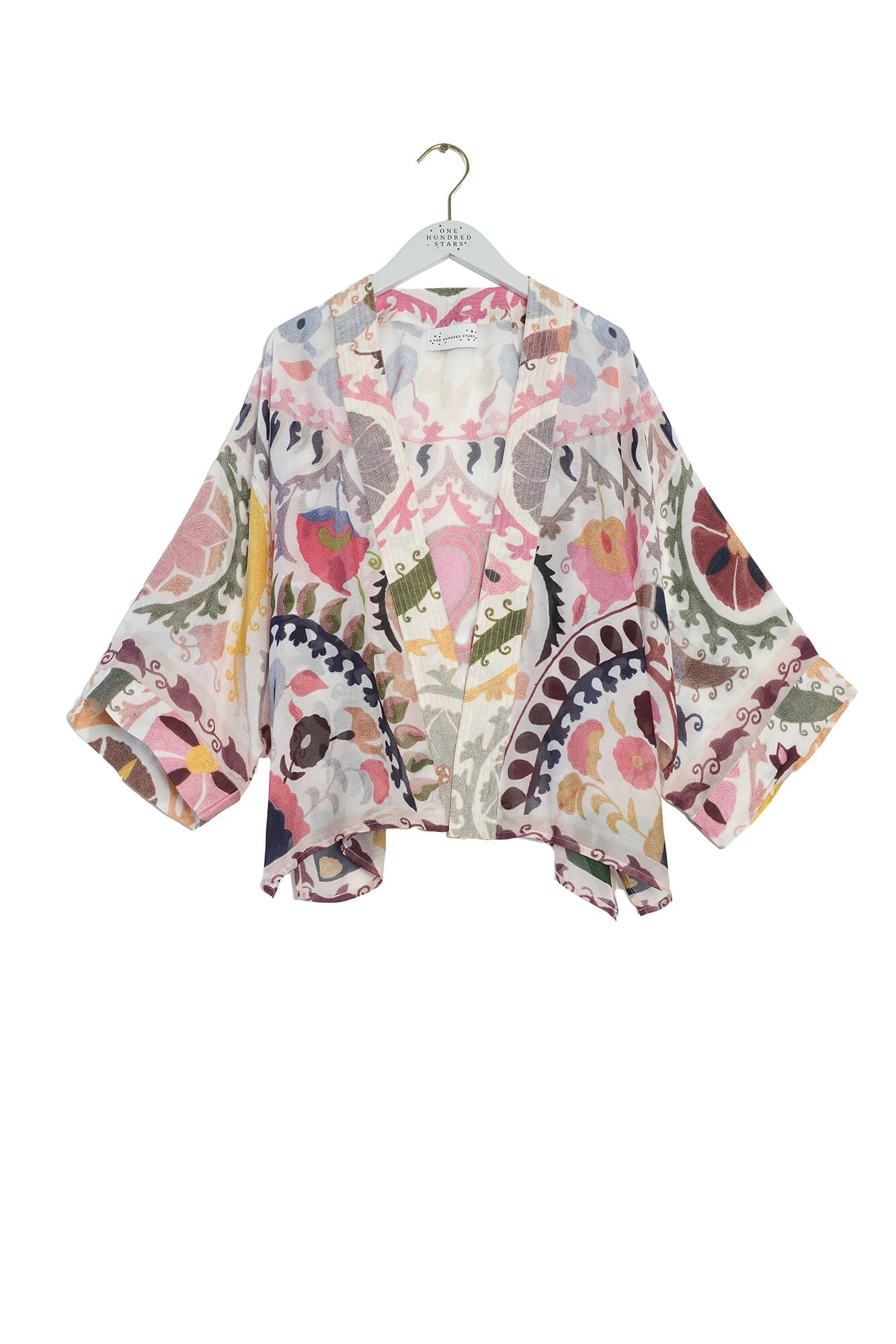 Kimono | Susani | Pink Casual Kimonos One Hundred Stars 