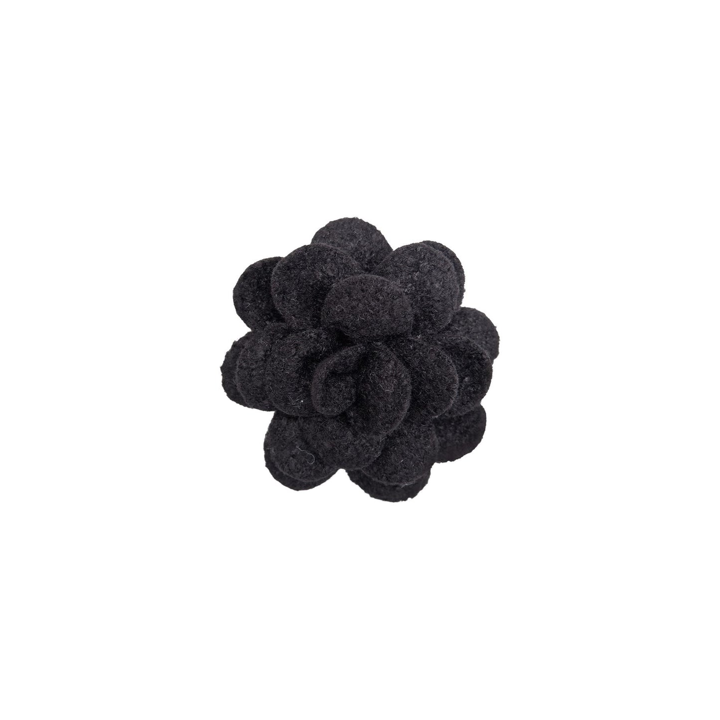 Kita 2 in 1 Big Flower Brooch | 2 Colours Hair Accessories Black Colour Black 