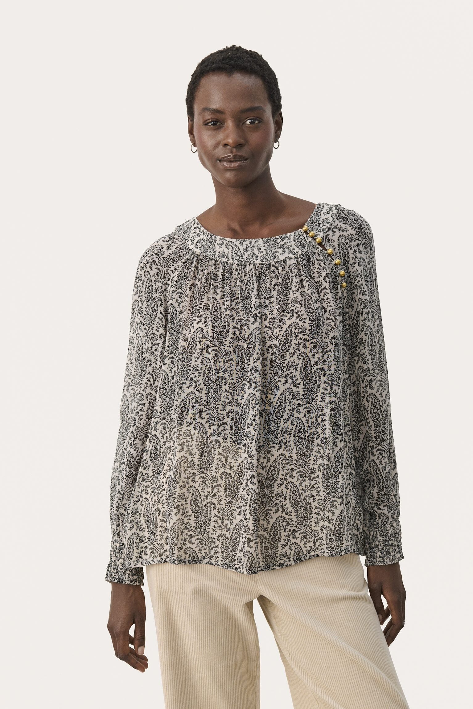 Laja Blouse | French Oak Paisley Blouse Part Two 