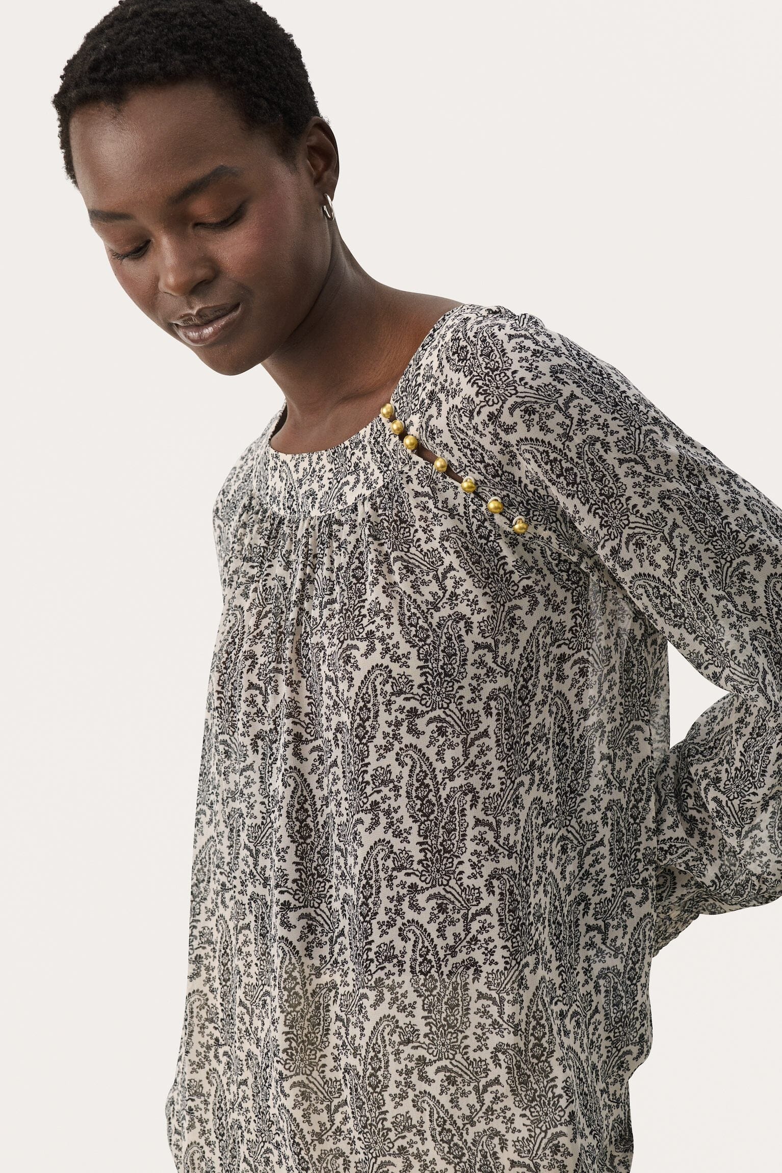 Laja Blouse | French Oak Paisley Blouse Part Two 