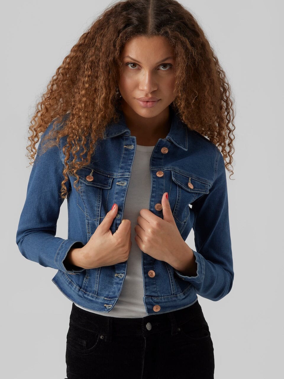 Luna Jacket | Medium Blue Coats & Jackets Vero Moda 