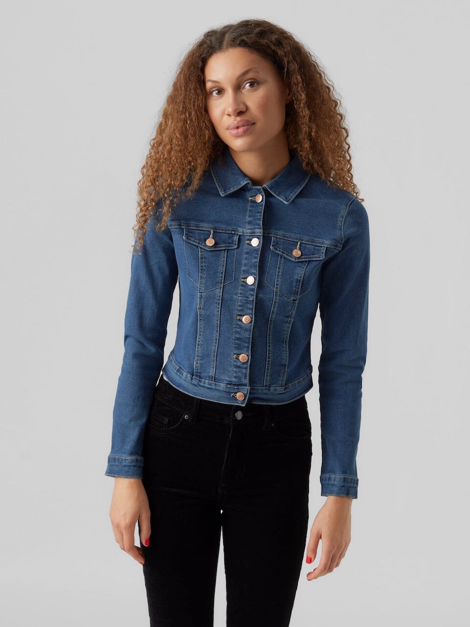 Luna Jacket | Medium Blue Coats & Jackets Vero Moda 