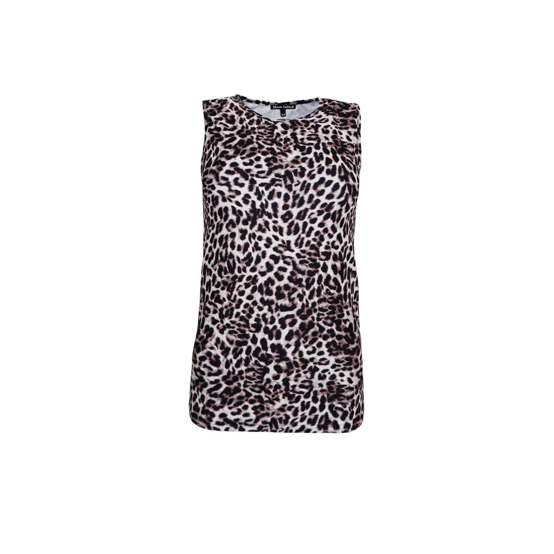 Lynn Tank Top | Light Leo Shirts & Tops Black Colour 