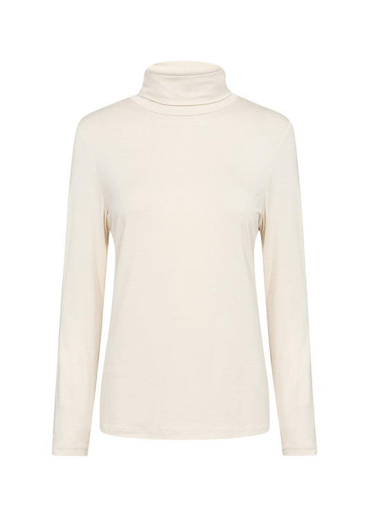 Marica Turtleneck | Cream Blouse Soya Concept 