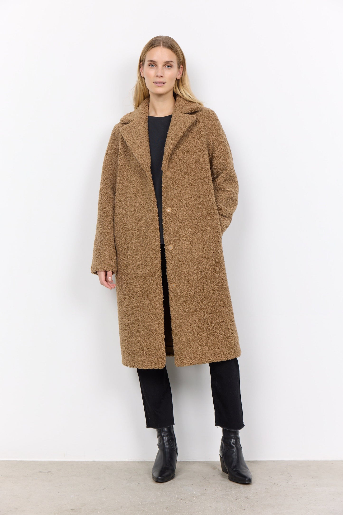 Mukite Coat | Desert Brown Coat Soya Concept 