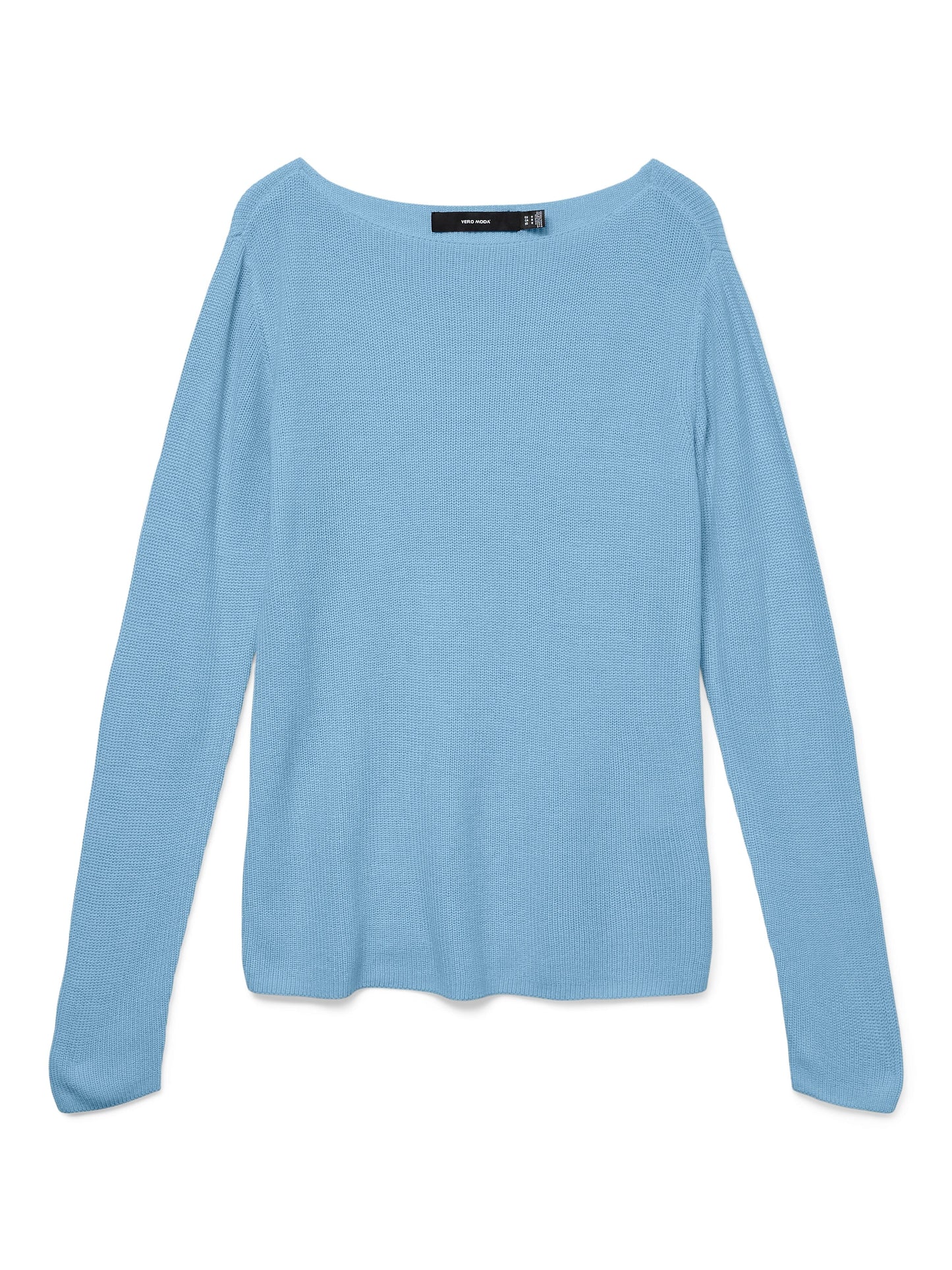 Newlex Sun Boat Neck Top | Airy Blue Shirts & Tops Vero Moda 