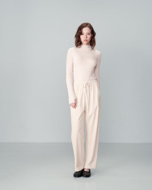 Nicolas Trousers | Ecru Pants Grace and Mila 