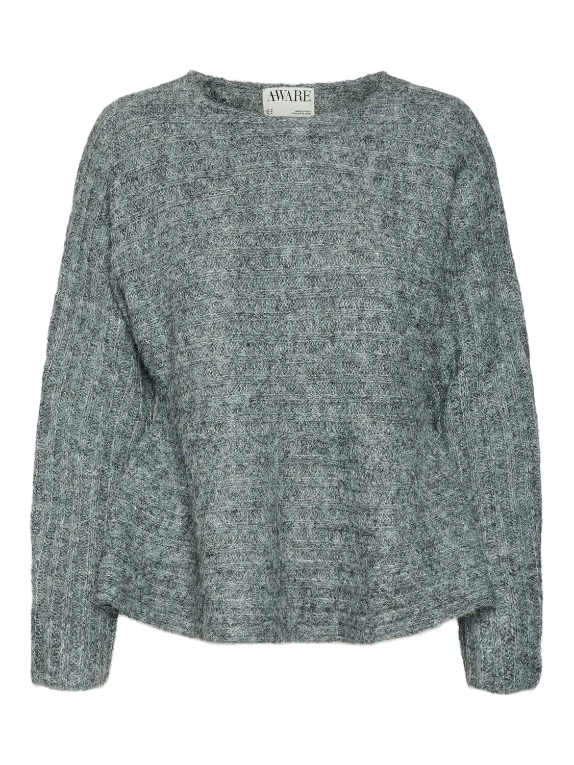 Nono Knit | Medium Grey Shirts & Tops Aware 