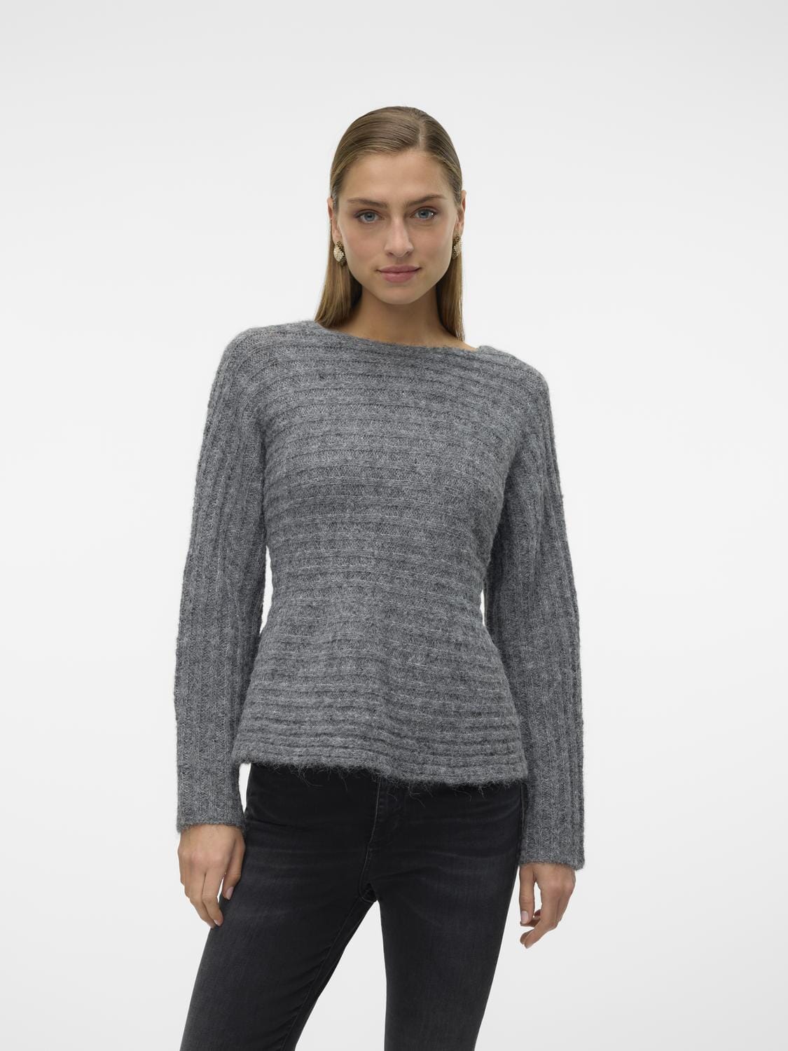 Nono Knit | Medium Grey Shirts & Tops Aware 