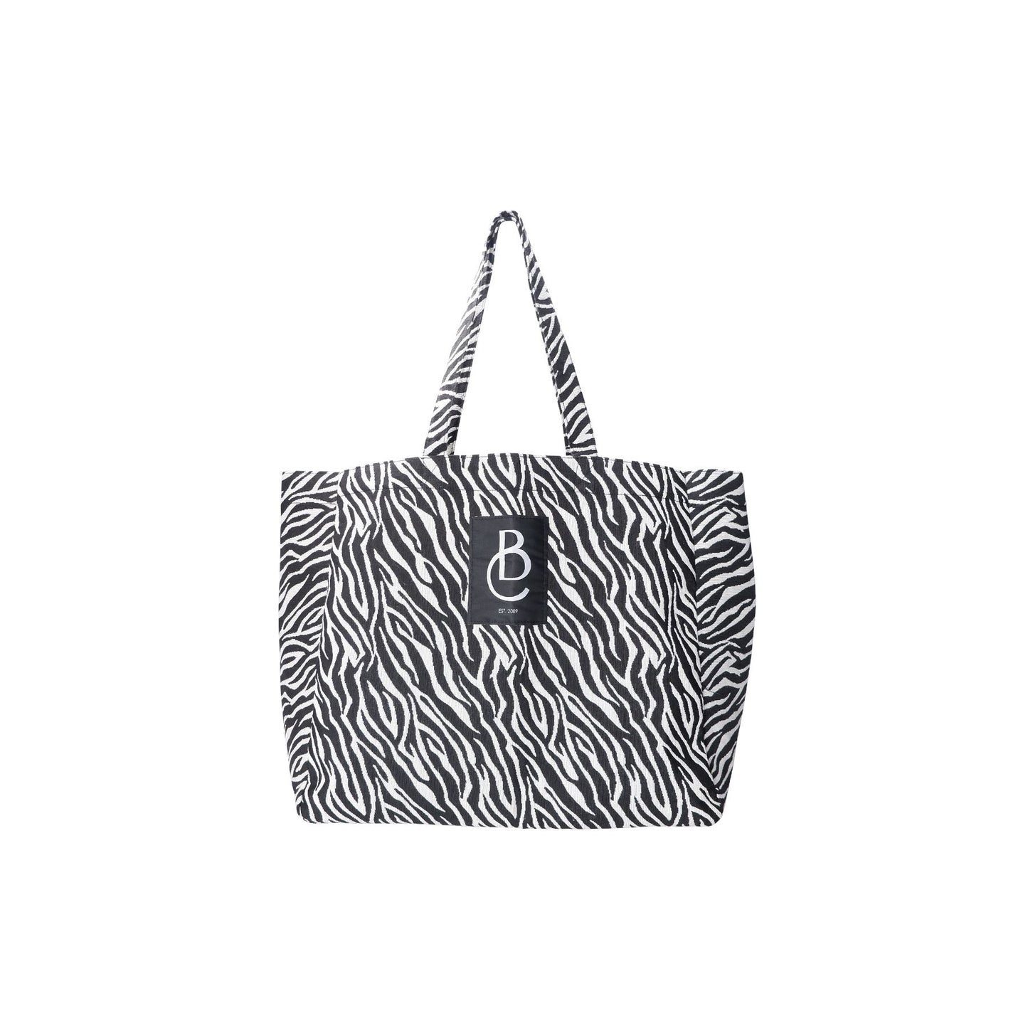 Nyla Shopper Bag | Zebra Handbags Black Colour 