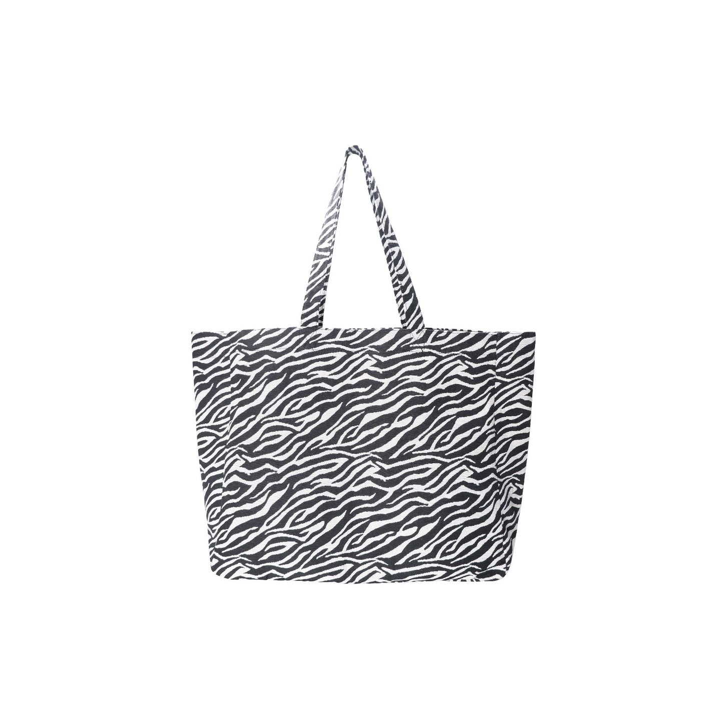 Nyla Shopper Bag | Zebra Handbags Black Colour 