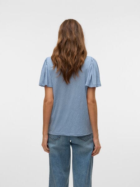 Paloma Top | Dusty Blue Shirts & Tops Aware 