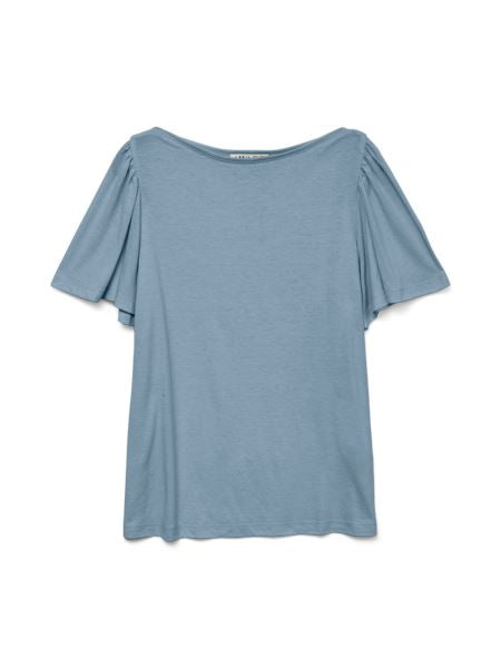 Paloma Top | Dusty Blue Shirts & Tops Aware 