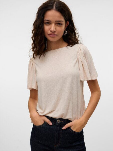 Paloma Top | Oatmeal Shirts & Tops Aware 