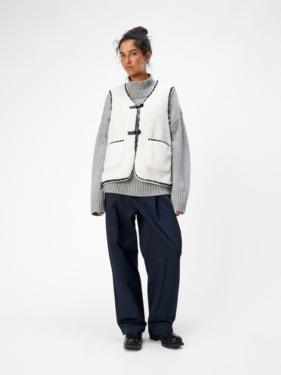 Pauline Waistcoat | White Sand Coats & Jackets Object 