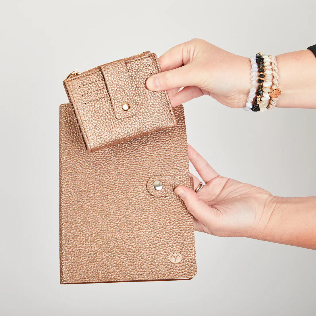 Pearl Duo Purse | Rose Gold Purse Goodeehoo 