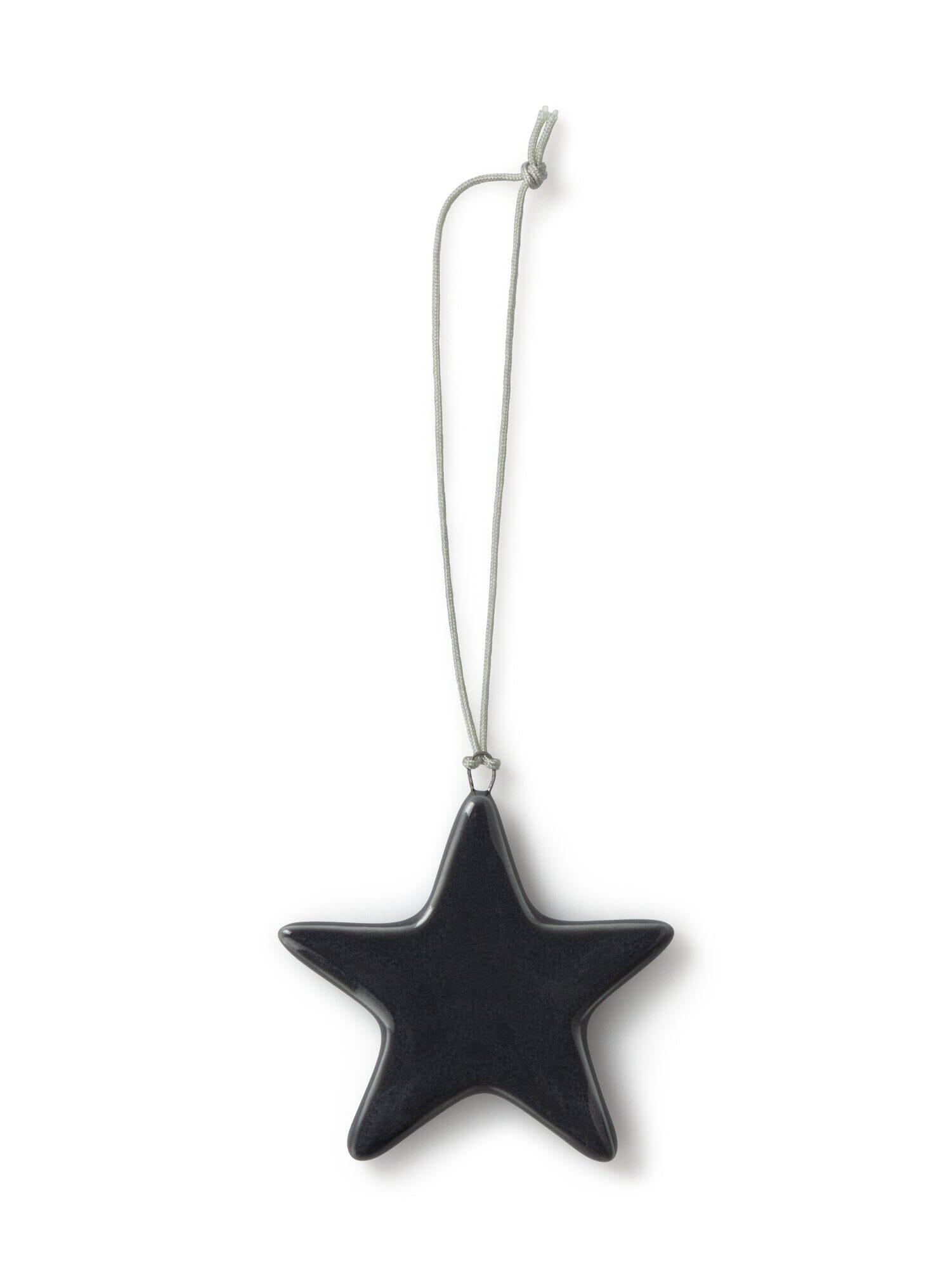 Porcelain Star | Charcoal Christmas decoration Chalk 